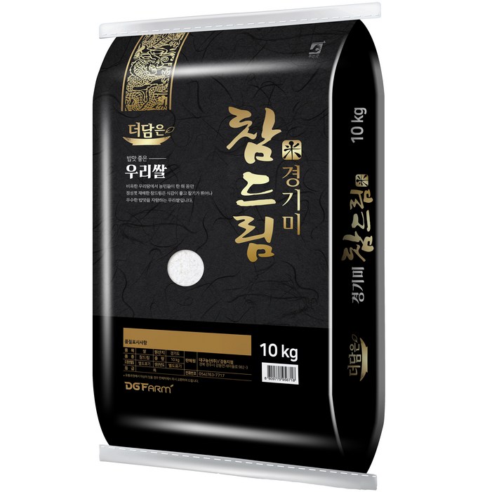 더담은 경기미 참드림 쌀, 1개, 10kg특등급 더담은 경기미 참드림 쌀, 1개, 10kg특등급