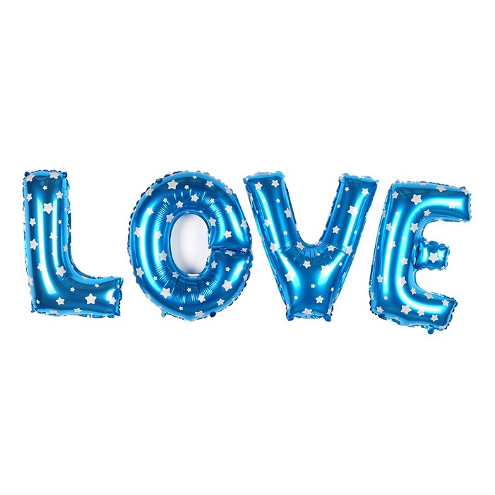 파티짱 LOVE 대문자 풍선세트 65cm
