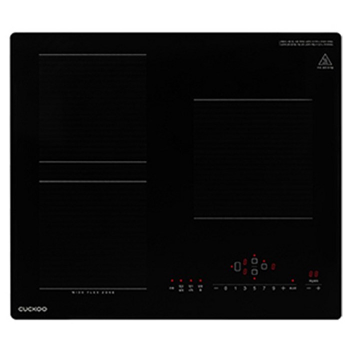 쿠쿠 초고온 와이드플렉스 인덕션 레인지 3구, CIRF303FB, 빌트인