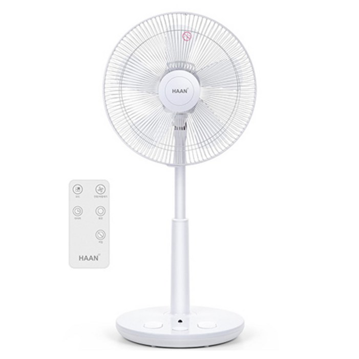 한경희이지라이프 초미세풍 발터치 리모컨 선풍기 HAANHDC230