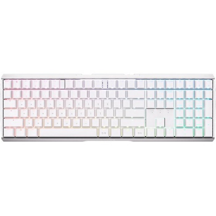 CHERRY 기계식 유무선겸용 일반형 키보드, 화이트, MX BOARD 3.0S 무선 RGB  저소음 적축, 적축