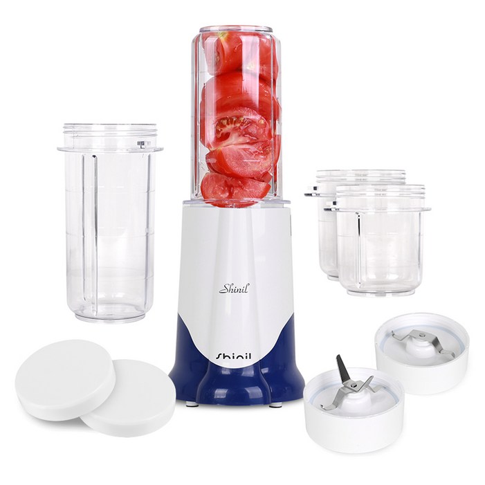 신일 국내 제조 소형 믹서기 다용도 6종 풀세트 SFM-N575BL