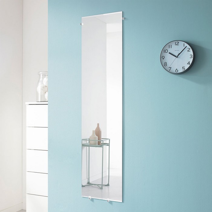 미소아이 초간편 부착식 유리거울 300 x 1220 mm, 단일 색상