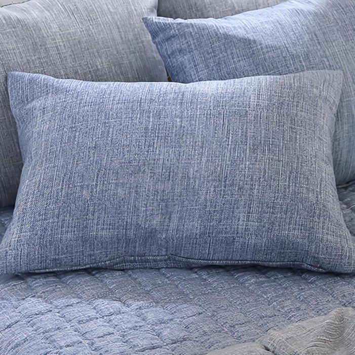 지베딩 파스텔 피치스킨 베개커버 2p  구름 베개솜 2p 세트