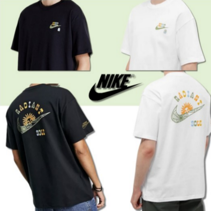 [100%정품/빠른출고] 나이키 솔 크레프트 루즈핏 반팔 티셔츠 남여공용 기능성 숏슬리브 면티