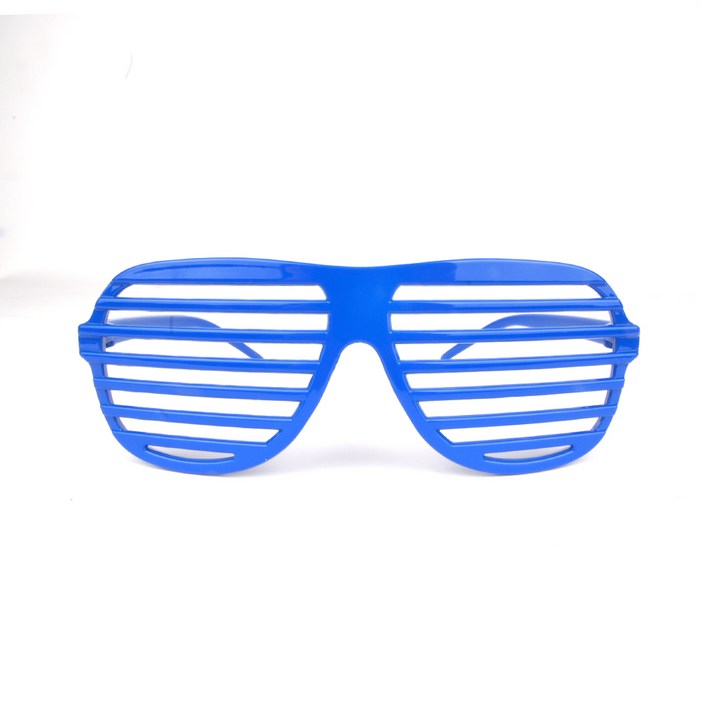 파티짱 파티 셔터쉐이드 안경 선글라스 소품, 블루