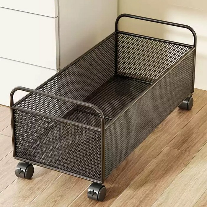 책가방정리대 공간 트롤리 사무실 가방장 책상밑 수납함 학원가방정리 바구니