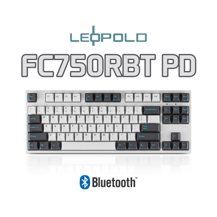 레오폴드 FC750RBT PD 화이트 그레이 한글 갈축