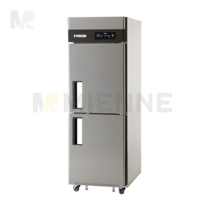 에버젠 25박스 냉장고 올냉장 간냉식 업소용 카페 디지털 스탠드냉장고, UDS25RIE