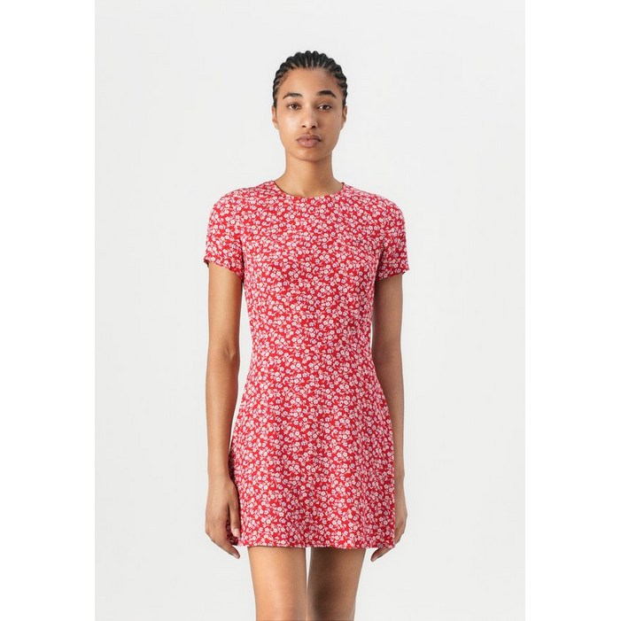 Tommy Jeans 토미진스 MINI DRESS  캐주얼 원피스 red 294397