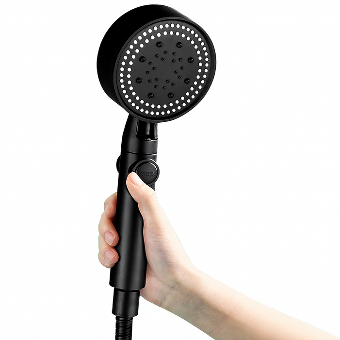 다판다지니 초고압 절수 샤워기 헤드 수압상승 고압 3단 조절 온오프 샤워기