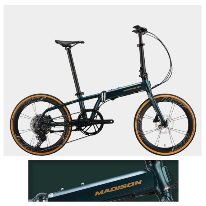 매디슨 뉴 델타 11 접이식 고속 미니벨로 시마노 큐스 11단 장착