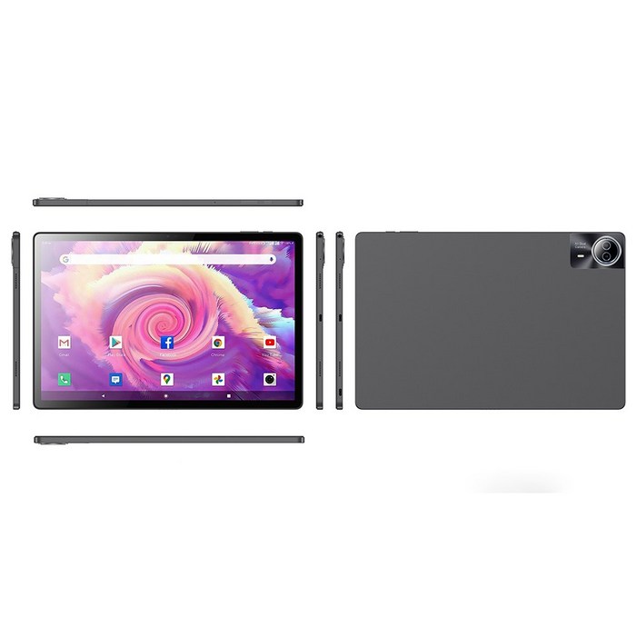 가성비 태블릿 14인치 PC 한국어 지원 퍼플 듀얼 안드로이드 차량