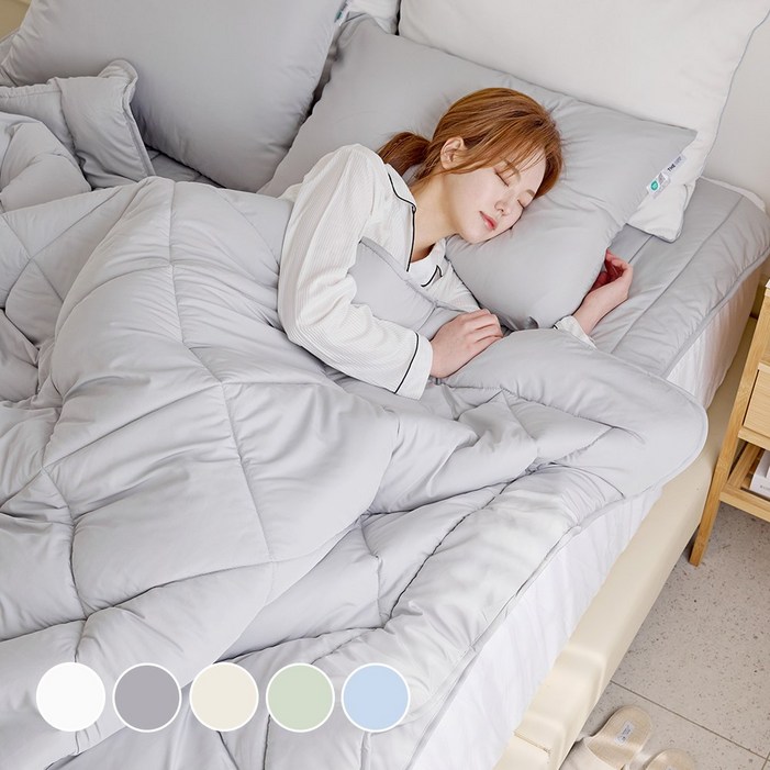 디오프 사계절 항균 알러지케어 먼지없는 차렵이불 세트