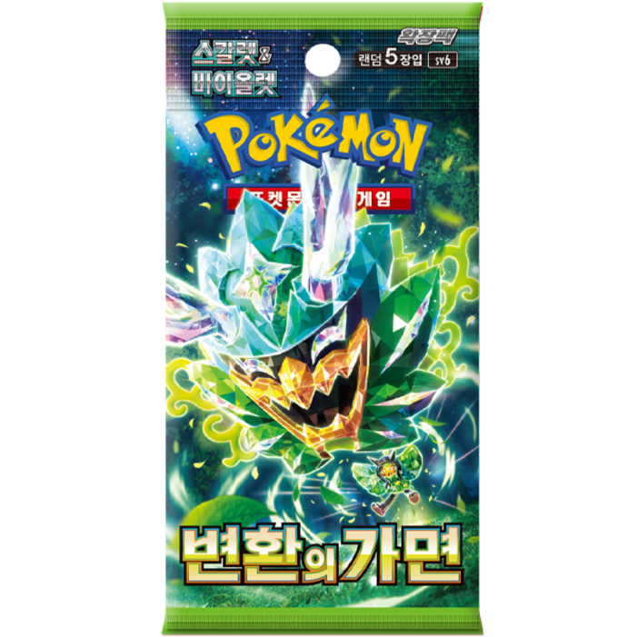 포켓몬카드게임 스칼렛바이올렛 확장팩 변환의 가면 1박스30팩, 150장