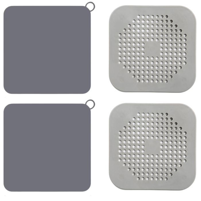 브로킥 2+2 냄새차단 하수구 덮개 배수구 거름망