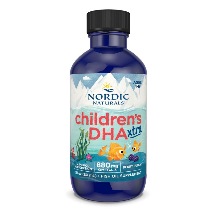 노르딕내츄럴스 칠드런스 DHA 엑스트라스트랭스 어린이 오메가3 880mg 베리