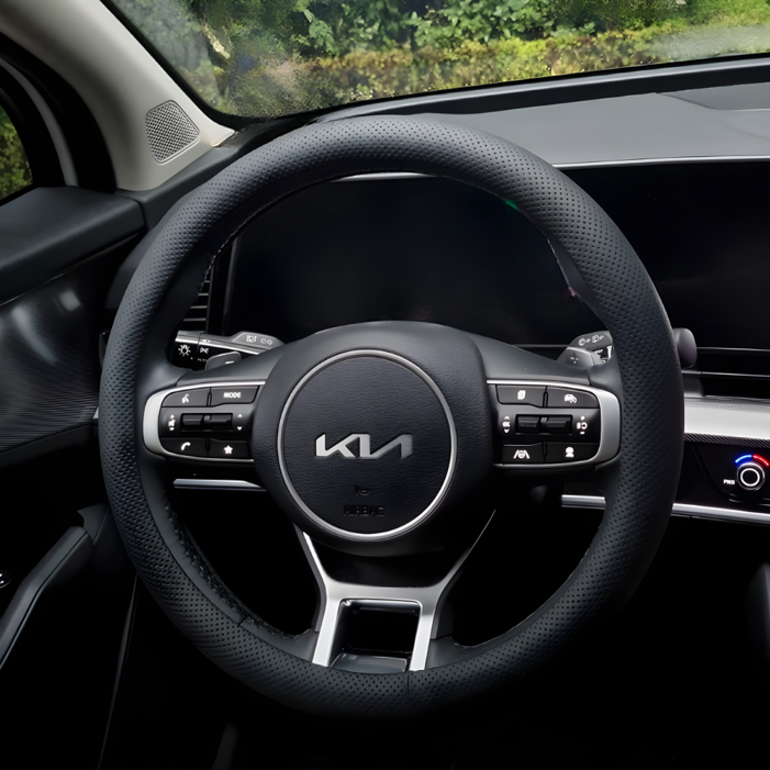 토토몽 자동차 차량용 프리미엄 가죽 핸들커버 순정형