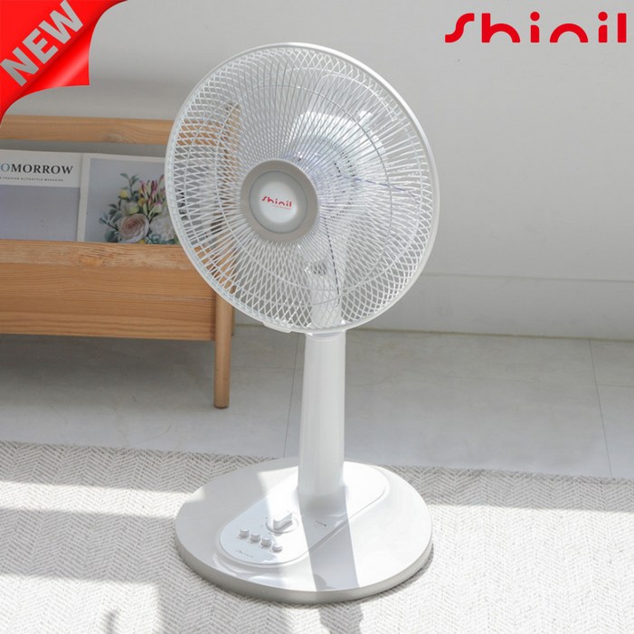 25년형 재입고신일 기본형 스탠드 선풍기, 아이보리 SIFK12WSA, 아이보리 SIFK12WSA