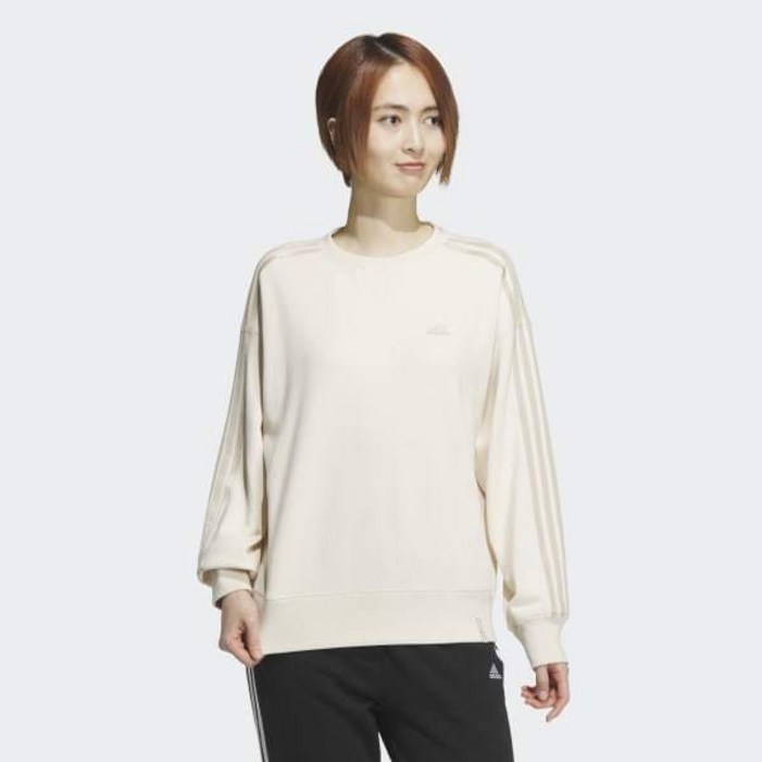 아디다스 adidas여성편안하고 활동성 좋은 3선 FT 맨투맨JF1413 아디다스 adidas여성편안하고 활동성 좋은 3선 FT 맨투맨JF1413