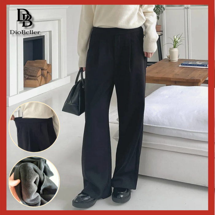 디오벨러 편한 겨울 여성 기모 바지