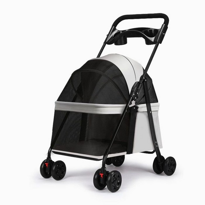 대형견유모차 산책 강아지외출용품 수레 개모차