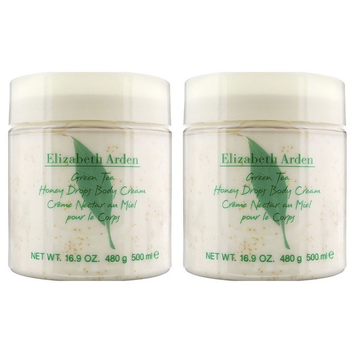 Elizabeth Arden Green Tea Honey Drops Body Cream 엘리자베스 아덴 그린티 허니 바디 크림 500ml 2팩