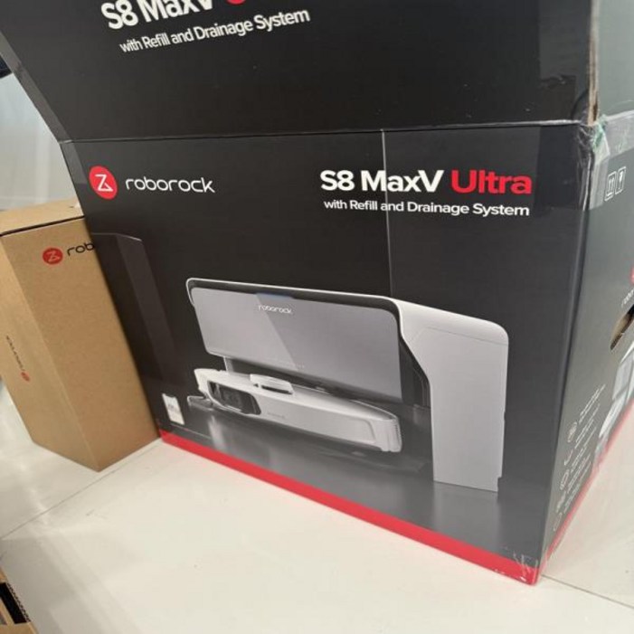 정품 로보락 울트라 소닉 로봇 진공 청소기, S8 MaxV