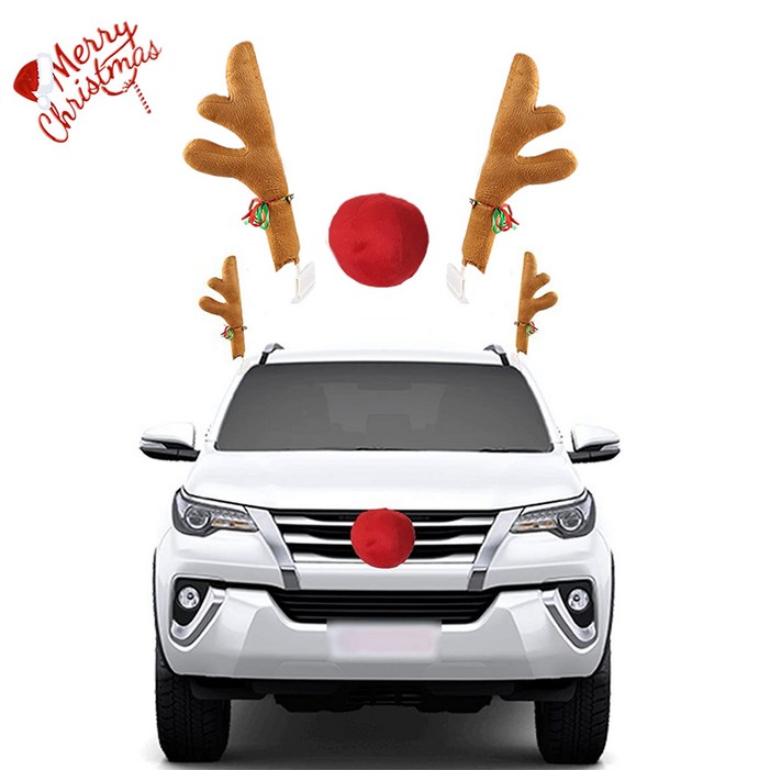 maomaodian크리스마스 장식 자동차용 크리스마스 세트   자동차  장식품SDQC-5