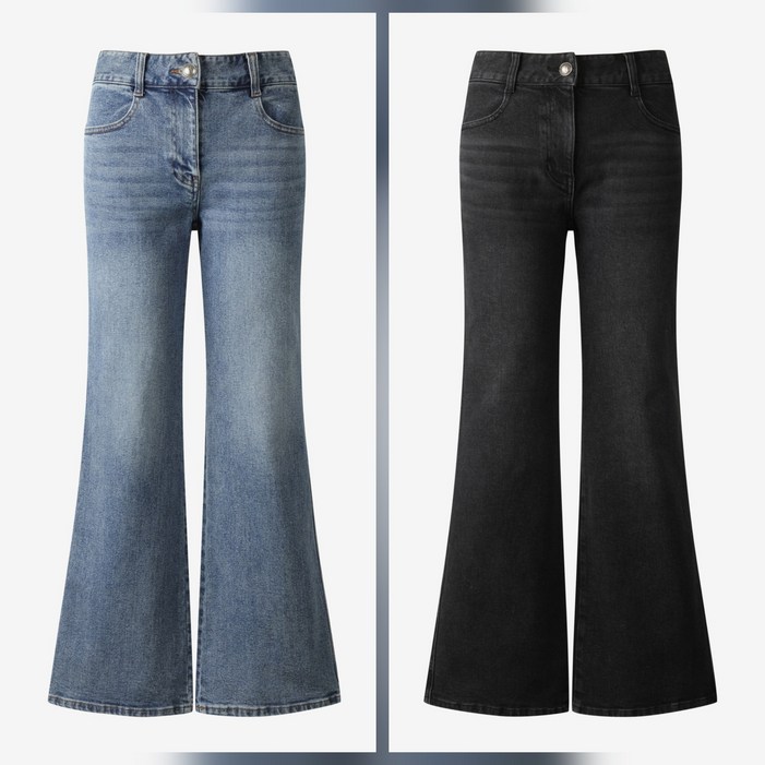 씨씨콜렉트 중계점 부츠컷 데님 팬츠 E254PSA146 여성 청바지