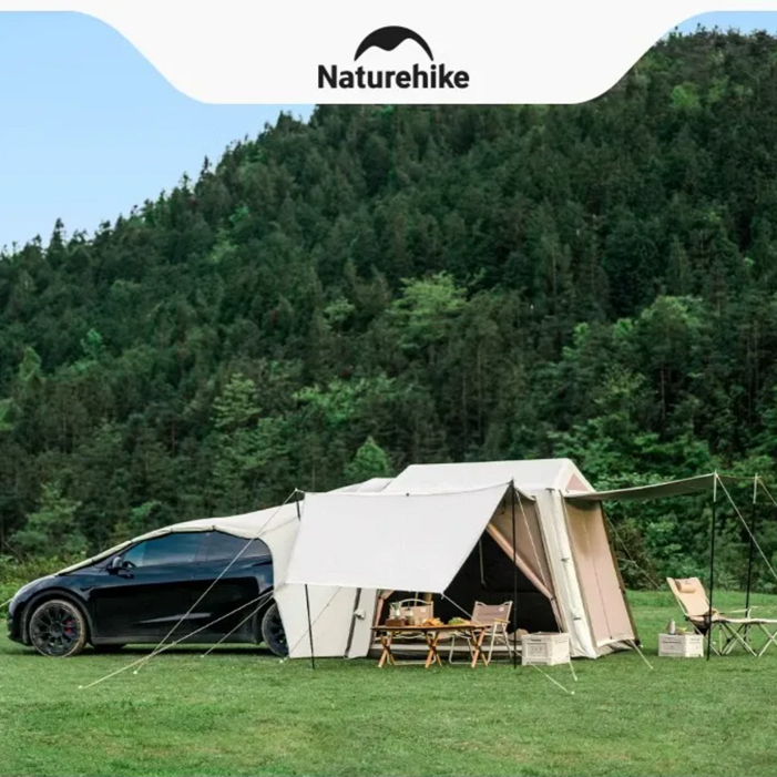 네이처하이크 에어7.0 완벽한 차박텐트 티타늄 블랙코팅, 에어 7.0 라이트 카키 티타늄 블랙코팅