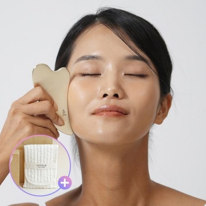 인기 self beauty 평생사용하는 놋담 방짜유기 하트 괄사 마사지기