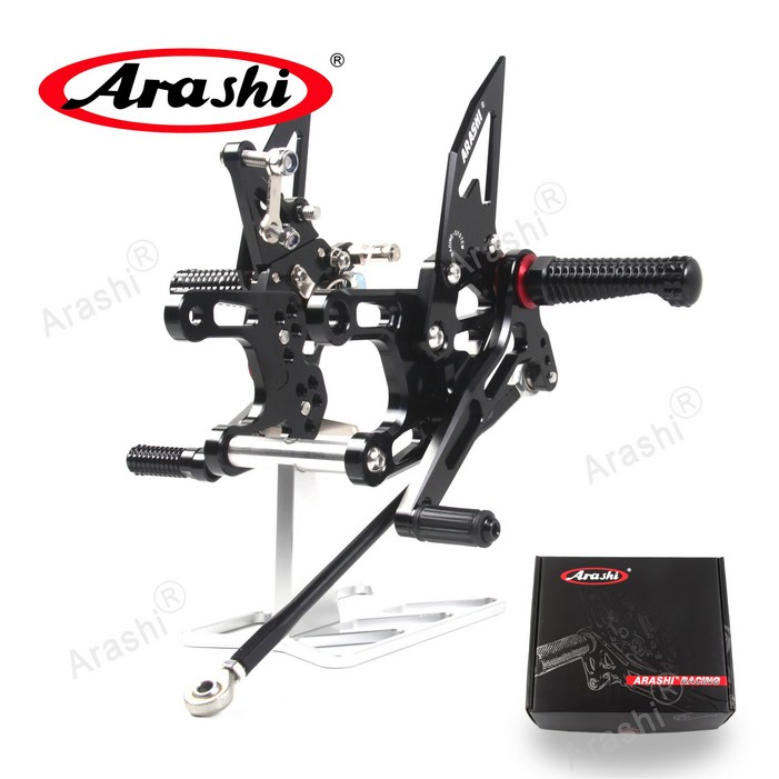 Arashi CNC 조절할 수 있는 발판 근거지 후방 설정 풋페그 에 HONDA CBR650R CB650R CBR650F 2019 2023 CBR 650 R F 백스텝도 Arashi CNC 조절할 수 있는 발판 근거지 후방 설정 풋페그 에 HONDA CBR650R CB650R CBR650F 2019 2023 CBR 650 R F 백스텝도