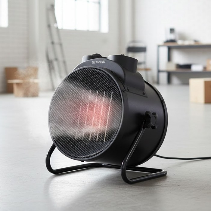 PTC 전기히터 업소용 소형 팬히터 열풍기 온풍기 아미즈