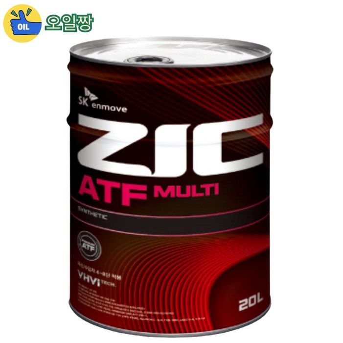 무료배송 ZIC ATF Multi 20L 지크 에이티에프 멀티 자동미션오일 20리터 1개