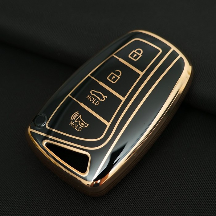 현대 그랜저 싼타페 맥스크루즈 호환 스마트 차 키케이스 키홀더 TPU 키커버 리모컨