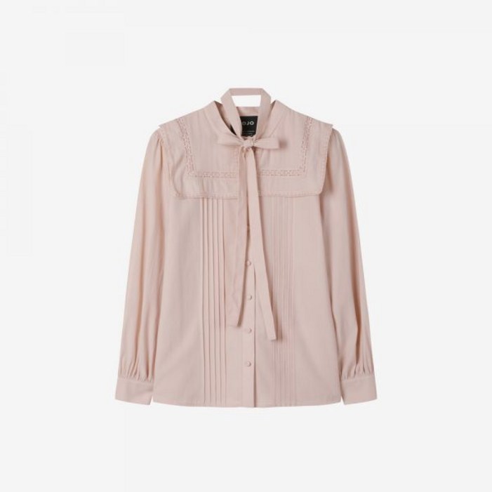 모조에스핀 [모조] 하이넥 레이스 블라우스 LPJ251MSC009