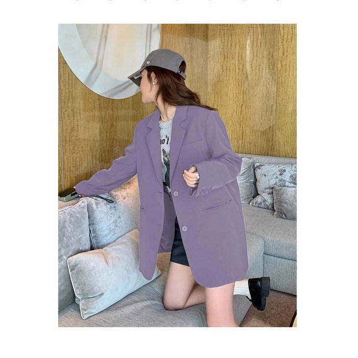 봄 가을 여성 자겟  루즈핏 정장 자켓 하객룩