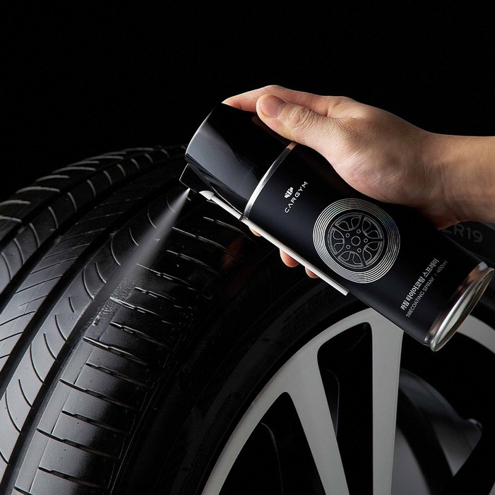 카짐 자동차 타이어 코팅 스프레이, 3개, 600ml