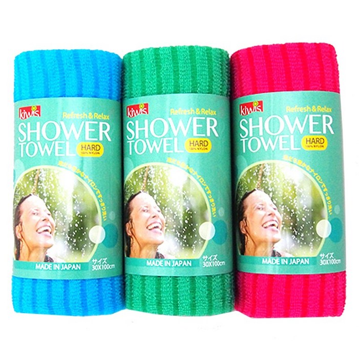 일본 타츠네 까슬한 일본 목욕 샤워타올 2p개 일본 타츠네 까슬한 일본 목욕 샤워타올 2p개