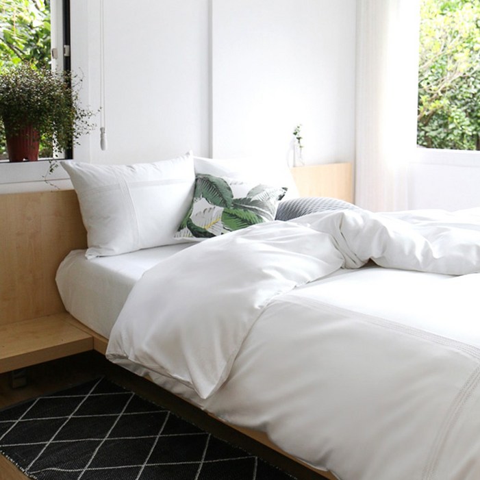 나무가 주는 침구 100수 800T 고밀도 호텔 침구세트 트리샤 신혼이불 SS Q K SK