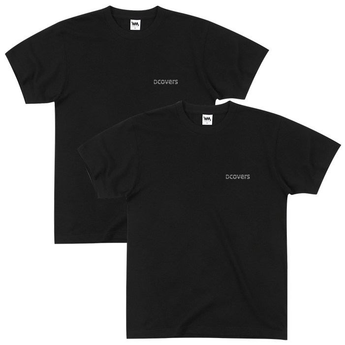 디커버스 11 DCOVERS 반팔 티셔츠 20수 면티 2장