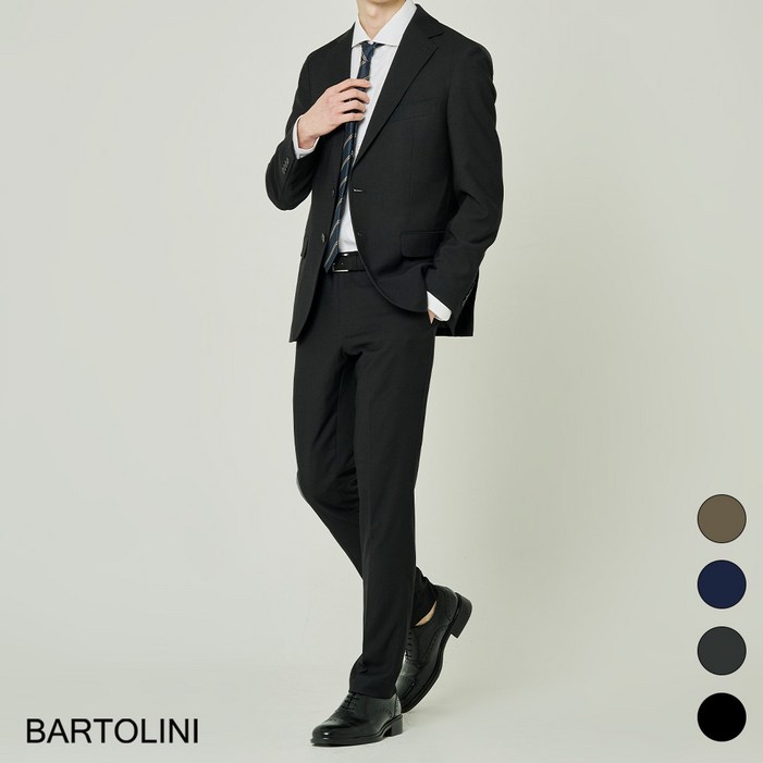바톨리니 남성용 사계절 캐주얼 정장 수트 세트 4컬러 M5XL