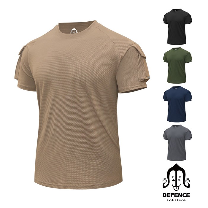 이택준 디펜스택티컬 컴뱃 반팔 티셔츠 로카 특수부대 군인 택티컬 전술 경호 특전사 강철부대 아웃도어