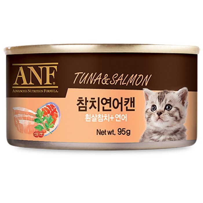 ANF 캔 고양이 간식 참치연어 95g x 24개, 단일상품, 95g, 24개