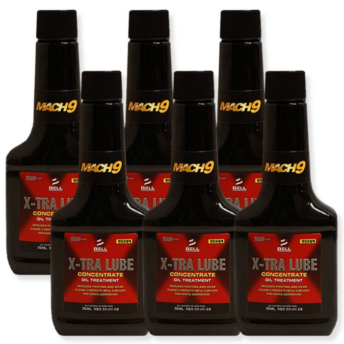 벨퍼포먼스 엑스트라루브 마하나인 엔진코팅제 MACH 9, 70ml, 6개