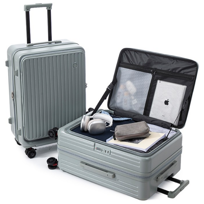 HEZO 전면 오픈 기내용 여행 캐리어 확장형 대용량 20인치 24인치 28인치