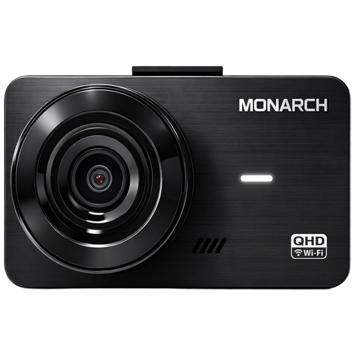 모나치 2채널 QHD 2채널 WiFi 스마트폰 연동 지원 차량용 블랙박스, WiFi 동글 쿠폰, 32GB