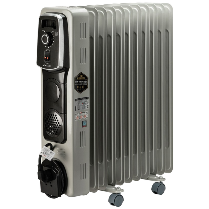 신일 가정용 사무실용 11핀 라디에이터 미니 전기난로 SERDJ20CM