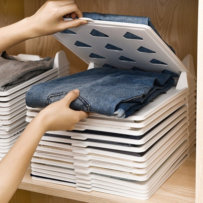 하스몰 차곡차곡 공간활용 구분 의류 옷 정리함